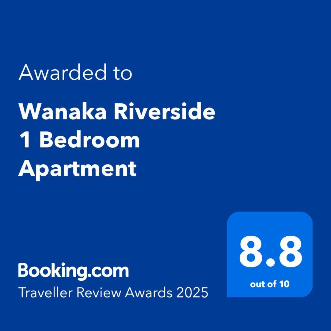 Wanaka Riverside 1 Bedroom Apartment Exteriör bild